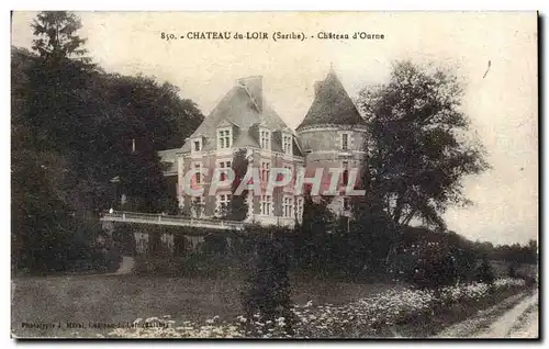 Cartes postales Chateau du Loir Chateau d ourne