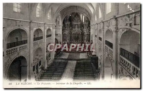 Ansichtskarte AK La Fleche Le Prytanee Interieur de la chapelle