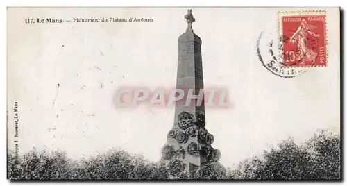 Ansichtskarte AK Le Mans Monument du plateau d Auvours