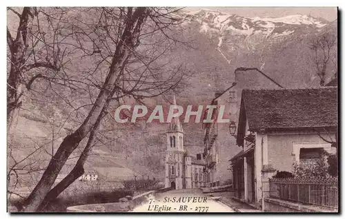 Cartes postales St Sauveur L eglise