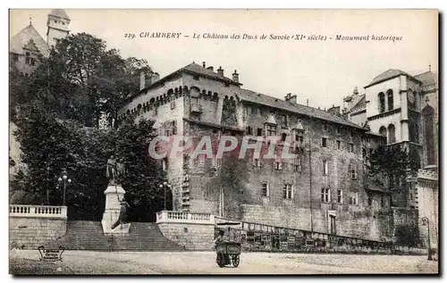 Cartes postales Chambery Le chateau des ducs de Savoie