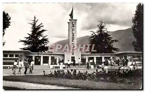 Cartes postales moderne Aix les Bains Entree de la plage