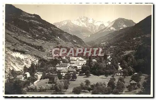 Cartes postales Brides les Bains et les glaciers de la Vanoise