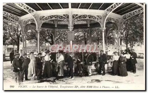 Cartes postales Vichy Source de l hopital