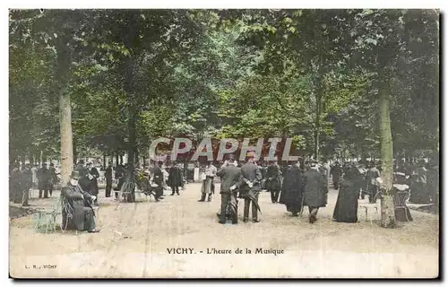 Cartes postales Vichy L heure de la musique