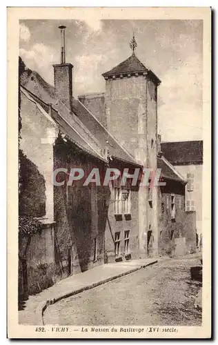 Cartes postales Vichy La maison du Balliage