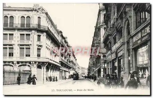 Cartes postales Toulouse Rue de Metz