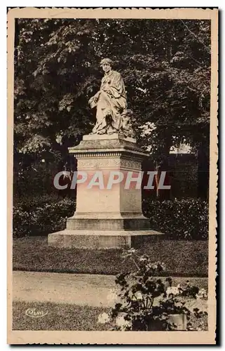 Cartes postales Chatre Statue de George Sand