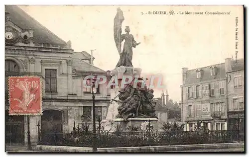 Saint Dizier - Le Monument Commemoratif - Cartes postales