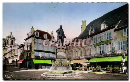 Langres - Place Diderot - Cartes postales