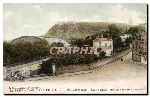 Cherbourg - Gare d Arrivee - Cartes postales