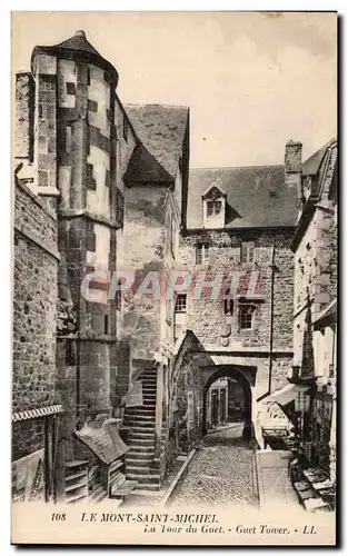 Le Mont Saint Michel - La Tour du Guet - Ansichtskarte AK