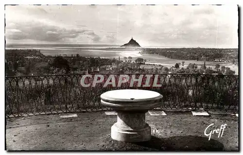 Avranches - Au Jardin des Plantes - La Table d Orientation - Cartes postales