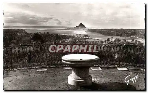 Avranches - Au Jardin des Plantes - La Table d Orientation - Ansichtskarte AK