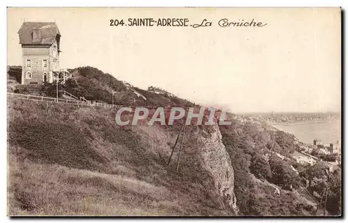 Cartes postales Sainte Adresse La corniche