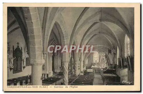 Cartes postales Varengeville sur Mer Interieur de l eglise