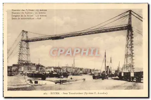 Rouen - Pont Transbordeur - Cartes postales