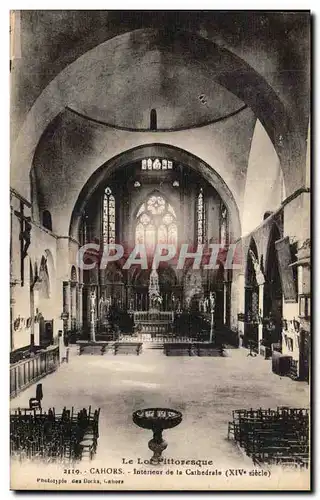 Cahors - La Cathedrale - Interieur - Cartes postales