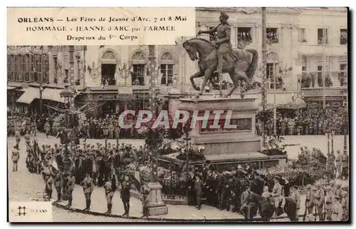 Orleans - Les Fetes de Jeanne d Arc 7 et 8 Mai - Hommage - Cartes postales