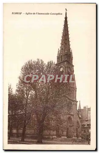 Elbeuf - Eglise de l Immaculee Conception - Ansichtskarte AK