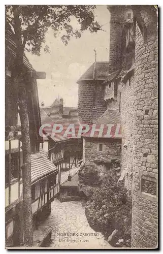 Cartes postales Hohkoenigsbourg Les dependances