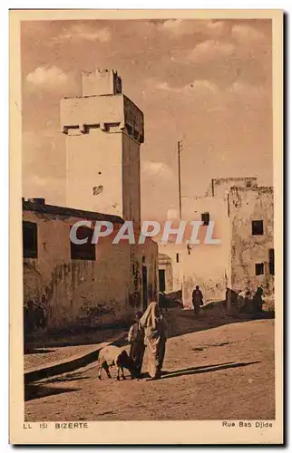 Ansichtskarte AK Tunisie Bizerte Rue Bab Djide Mouton