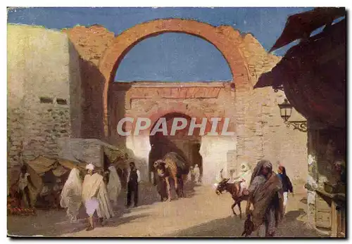 Cartes postales Tunisie Ane donkey