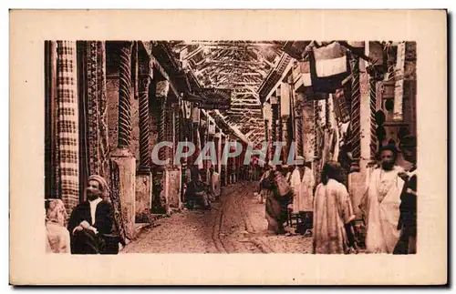 Cartes postales Tunisie Le plus beau souk de Tunis Souk et Trouk ou des tailleurs