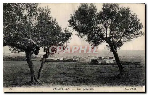 Ansichtskarte AK Tunisie Ferryville Vue generale