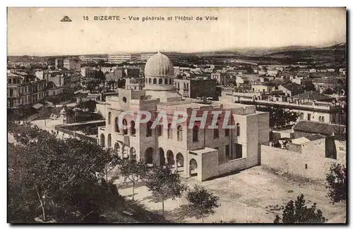 Ansichtskarte AK Tunisie Bizerte Vue generale de l hotel de ville