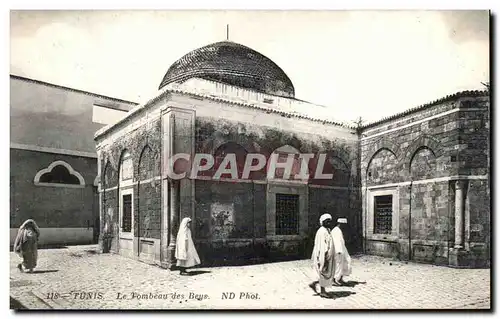 Cartes postales Tunisie le tombeau des Beys