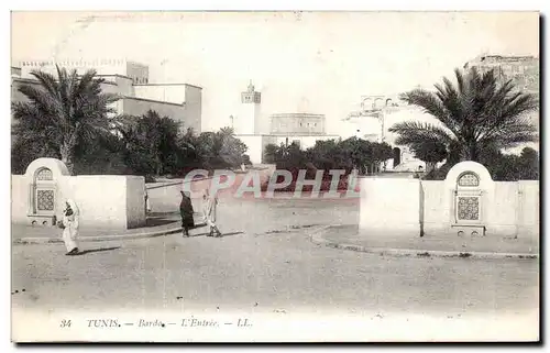 Cartes postales Tunisie Tunis Bardo L entree