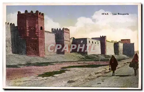 Ansichtskarte AK Tunisie Sfax Les remparts