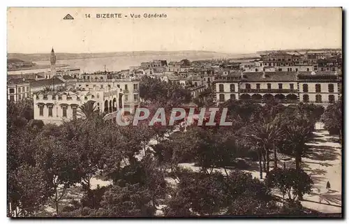 Cartes postales Tunisie Bizerte Vue generale