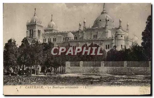 Cartes postales Tunisie Carthage La basilique primatiale