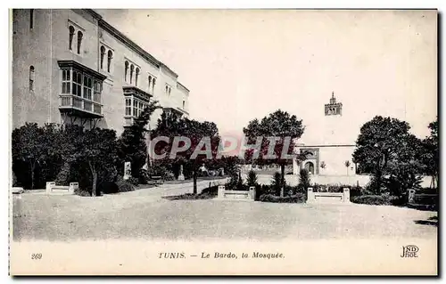 Ansichtskarte AK Tunisie Tunis Le Bardo la mosquee