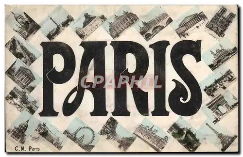 Paris - Souvenir - Cartes postales