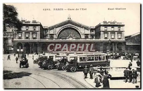 Paris - 10 - Gare de l Est - Cartes postales