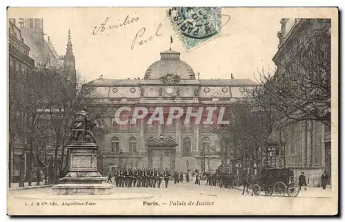 Paris - 1 - Palais de Justice - Cartes postales