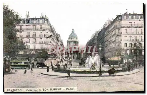 Paris - 5 - Pantheon - Bon Marche - - Ansichtskarte AK