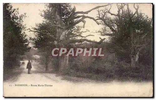 Barbizon - Route Marie Therese - Cartes postales