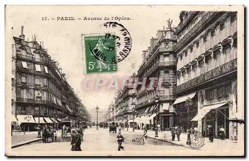 Paris - 9 - Avenue de l Opera - Cartes postales