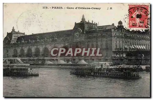 Paris - 7 - Gare d Orleans Orsay - Ansichtskarte AK