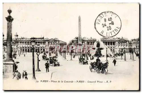 Paris - 8 - Place de la Concorde - Cartes postales