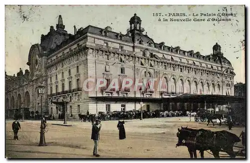 Paris - 7 - Palais d Orsay - Nouvelle Gare d Orleans - Ansichtskarte AK