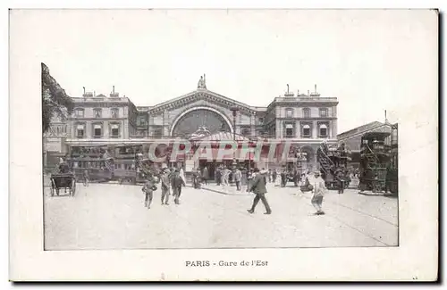 Paris - 10 - Gare de L Est - Cartes postales