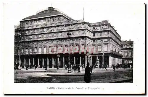 Paris - 1 - Theatre de la Comedie Francaise - Ansichtskarte AK