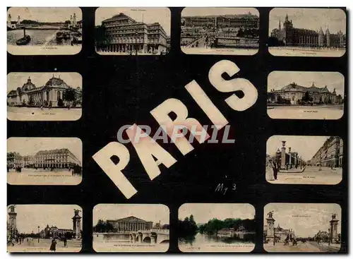 Paris - Souvenir - Cartes postales