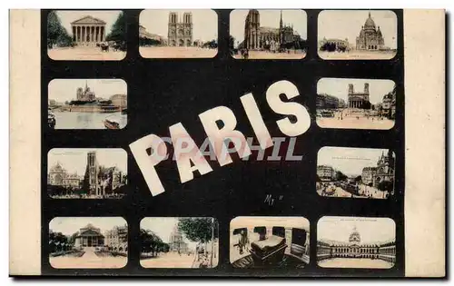 Paris - Souvenir - Cartes postales