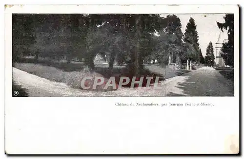 Cartes postales Chateau de Neufmoutiers par Tournan